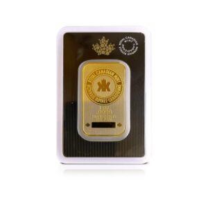 Gold Royal Canadian Mint Bar