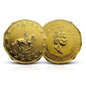 Gold Royal Canadian Mint Coin