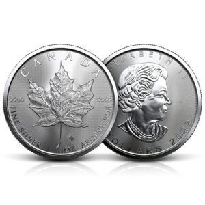 Silver Maple Leaf Coin 99.99%