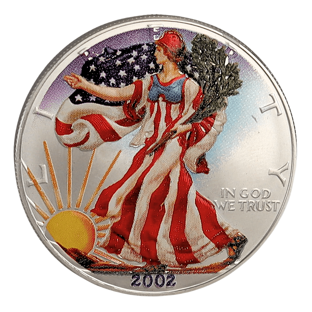 AMERICAN  EAGLE  1 oz Silver American Eagle 1 Vintage Walking Liberty Antique